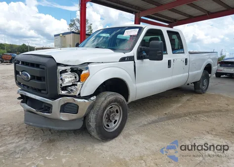 2013 Ford F-250 Xl from USA, damaged, VIN 1FT7W2B60DEB22344